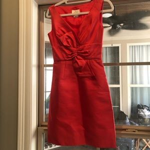 Kate Spade red bow cocktail dress